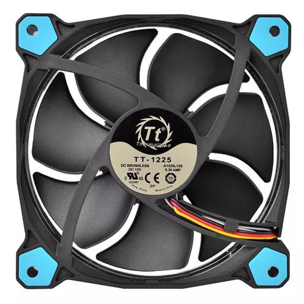 Кулер для корпуса ThermalTake Riing 12 (CL-F038-PL12BU-A) - 1 Кулер для корпуса ThermalTake Riing 12 (CL-F038-PL12BU-A) - 1