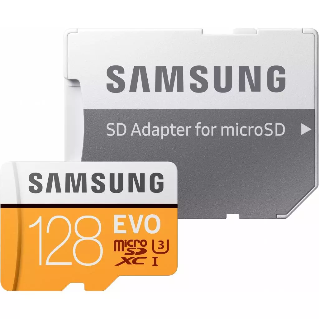 Карта памяти Samsung 128GB microSD class 10 UHS-I U3 Evo (MB-MP128GA/APC) - 4 Карта памяти Samsung 128GB microSD class 10 UHS-I U3 Evo (MB-MP128GA/APC) - 4