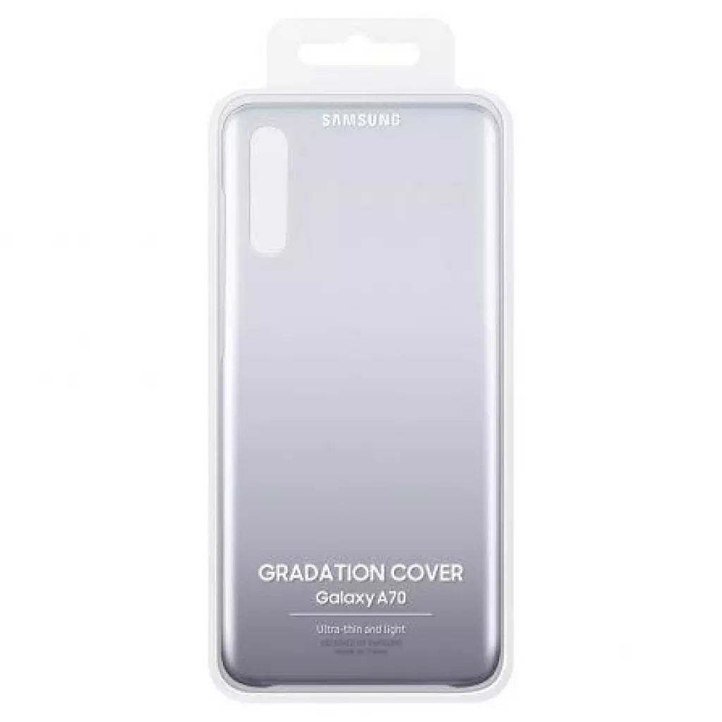 Чехол для моб. телефона Samsung Galaxy A70 (A705F) Black Gradation Cover (EF-AA705CBEGRU) - 4