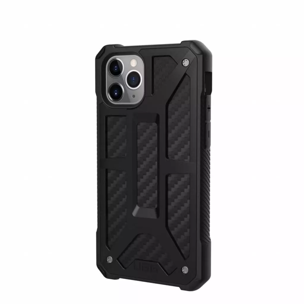 Чехол для моб. телефона Uag iPhone 11 Pro Monarch, Carbon Fiber (111701114242) - 1 Чехол для моб. телефона Uag iPhone 11 Pro Monarch, Carbon Fiber (111701114242) - 1