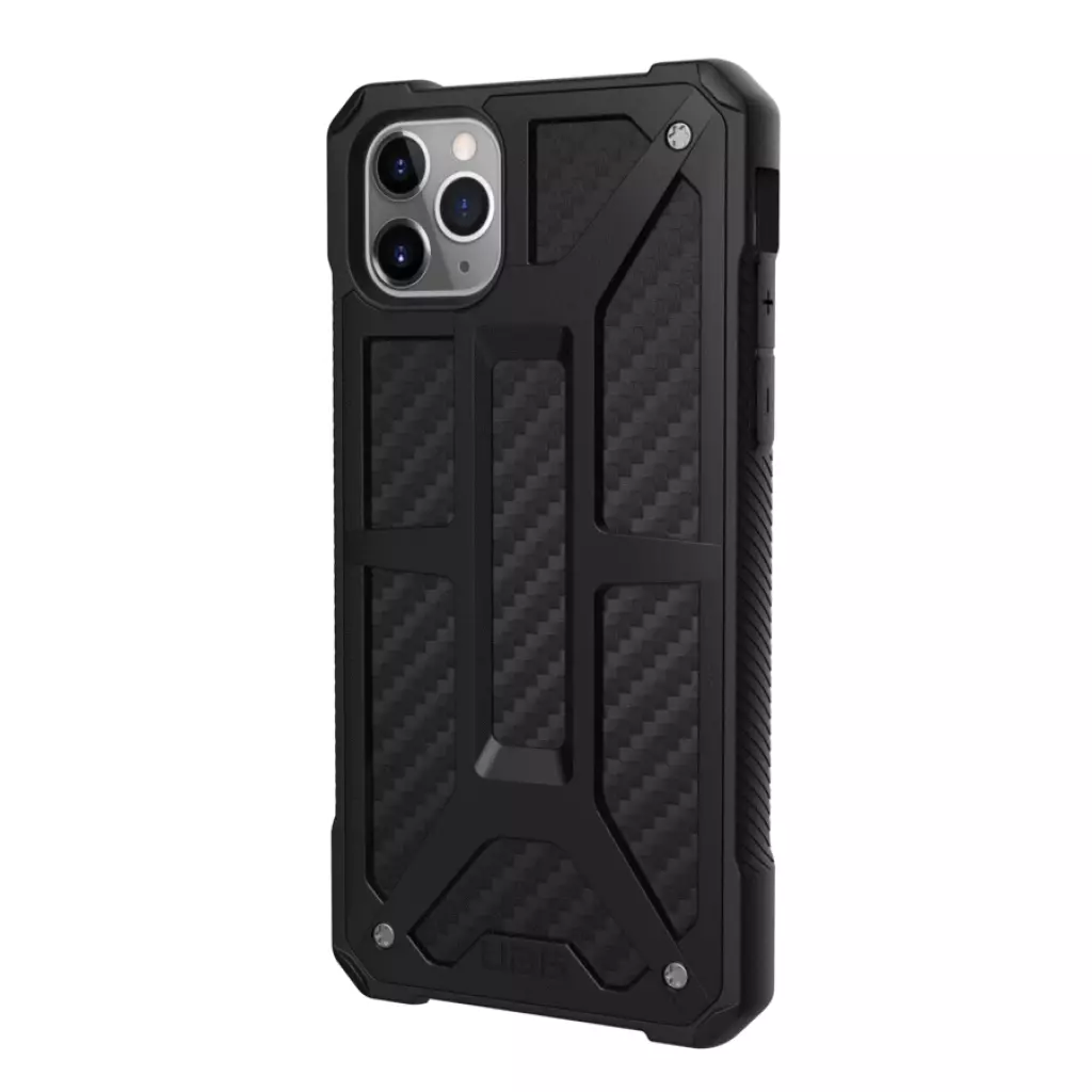 Чехол для моб. телефона Uag iPhone 11 Pro Max Monarch, Carbon Fiber (111721114242) - 1 Чехол для моб. телефона Uag iPhone 11 Pro Max Monarch, Carbon Fiber (111721114242) - 1