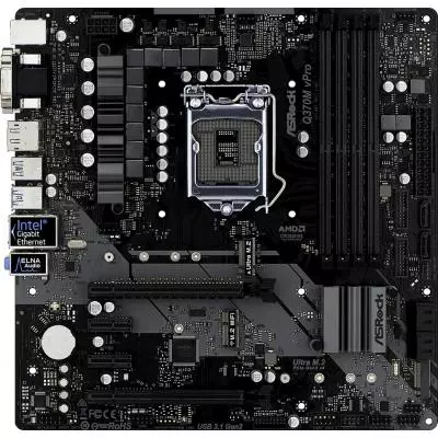 Материнская плата ASRock Q370M VPRO - 1