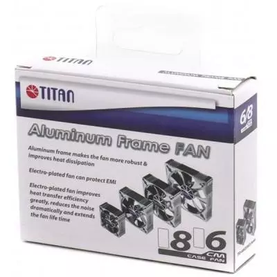 Кулер для корпуса TITAN TFD-A8025L12Z(RB) - 3 Кулер для корпуса TITAN TFD-A8025L12Z(RB) - 3