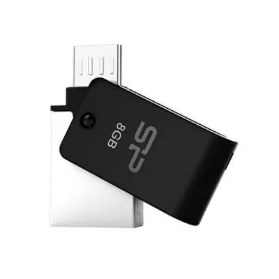 USB флеш накопитель Silicon Power 8GB Mobile X21 USB 2.0 (SP008GBUF2X21V1K) - 2