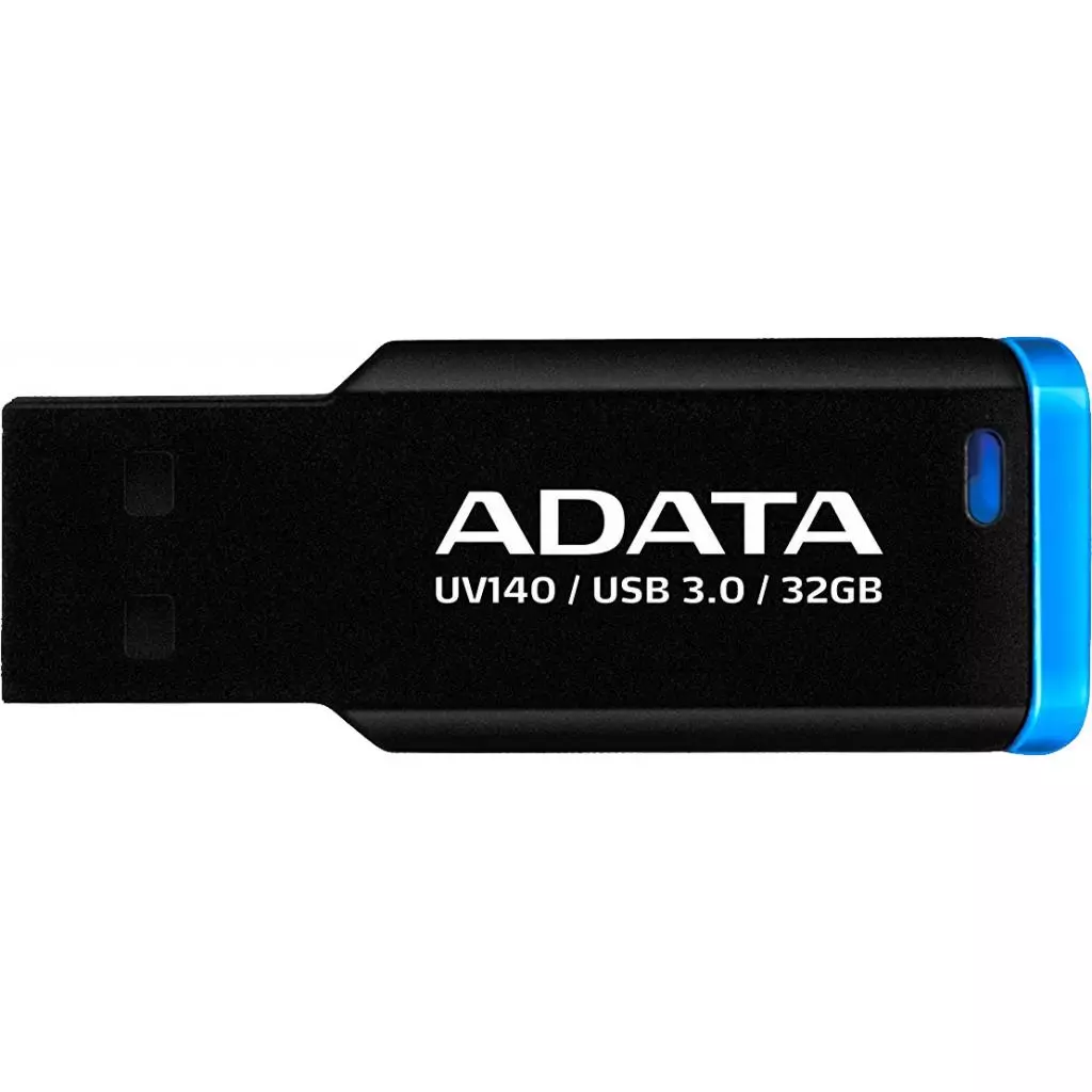 USB флеш накопитель ADATA 32GB UV140 Black+Blue USB 3.0 (AUV140-32G-RBE)