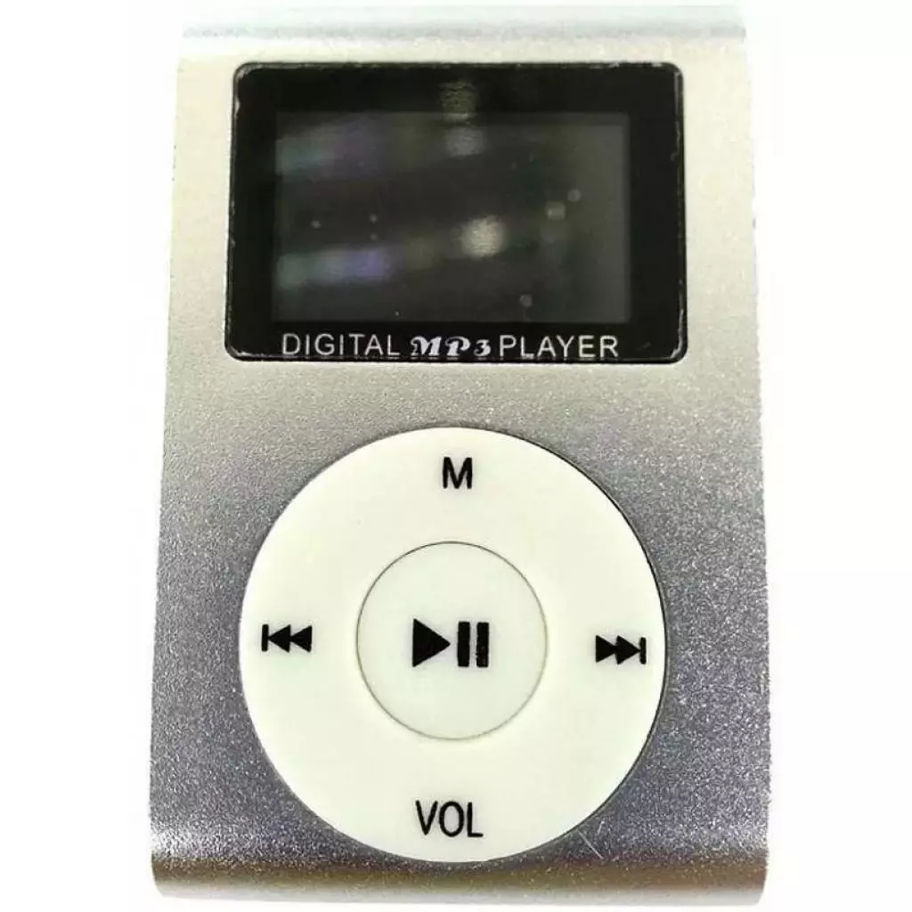 MP3 плеер Toto With display&Earphone Mp3 Silver (TPS-02-Silver) - 1 MP3 плеер Toto With display&Earphone Mp3 Silver (TPS-02-Silver) - 1