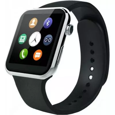 Смарт-часы UWatch Smart A9 Pulse Silver (F_50707)
