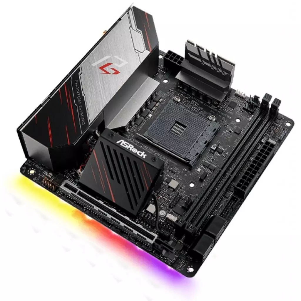 Материнская плата ASRock X570 PHANTOM GAMING-ITX/TB3 - 4 Материнская плата ASRock X570 PHANTOM GAMING-ITX/TB3 - 4