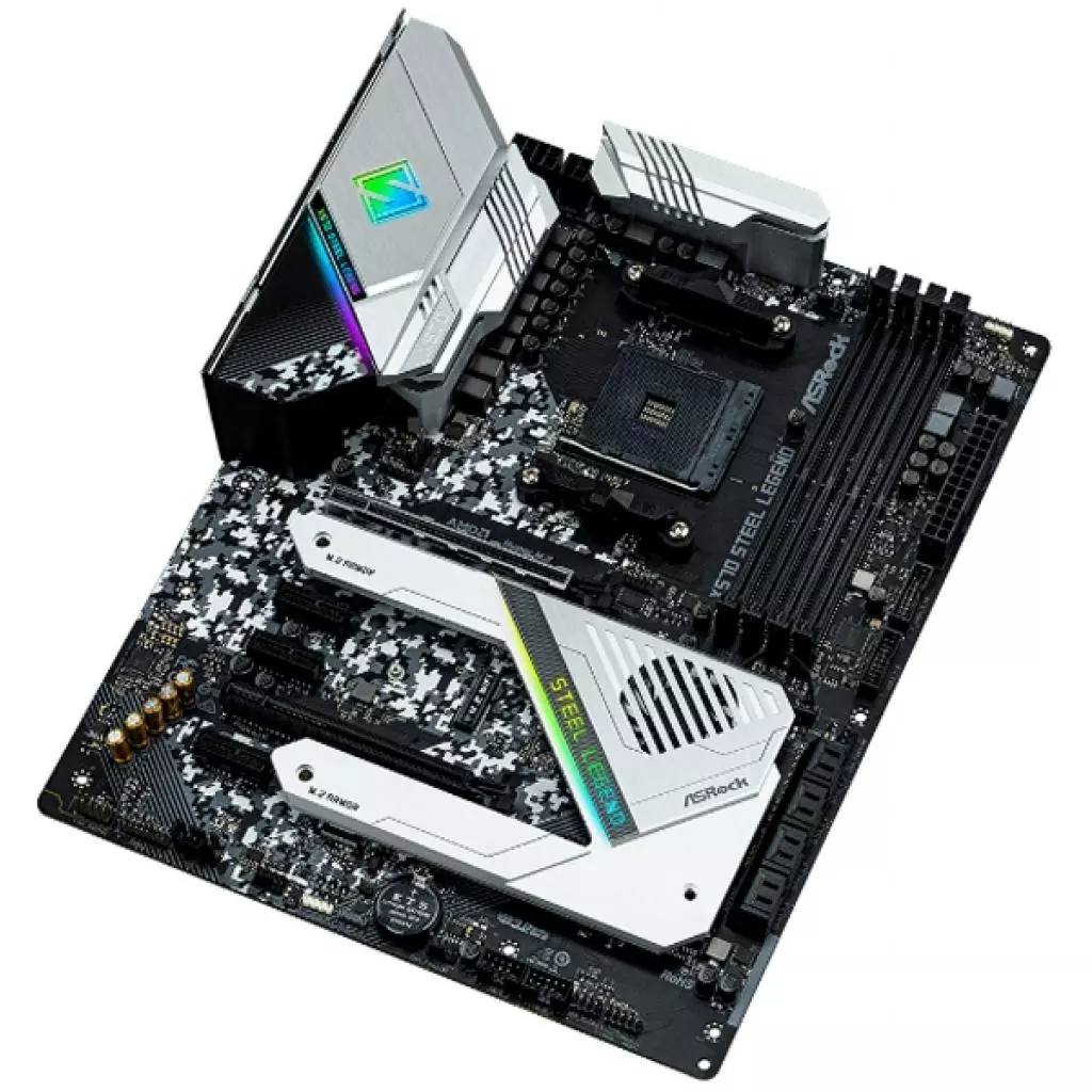 Материнская плата ASRock X570 STEEL LEGEND - 4 Материнская плата ASRock X570 STEEL LEGEND - 4