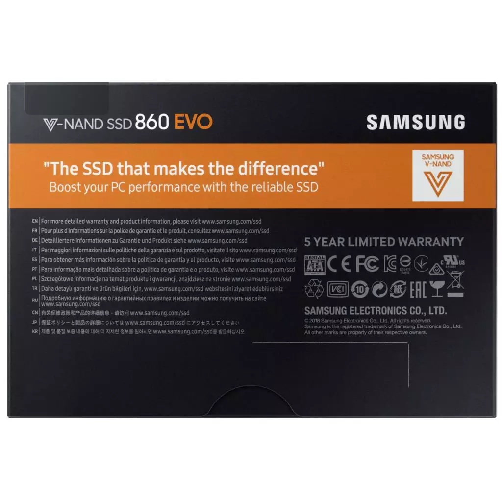 Накопитель SSD 2.5" 500GB Samsung (MZ-76E500B/KR) - 8 Накопитель SSD 2.5" 500GB Samsung (MZ-76E500B/KR) - 8