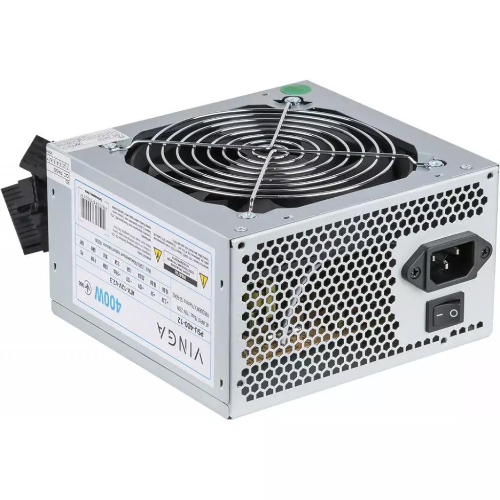 Блок питания Vinga 400W (PSU-400-12) - 2