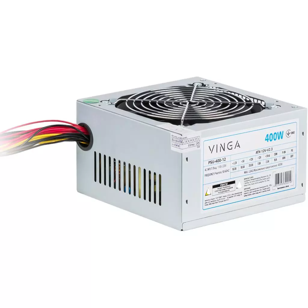 Блок питания Vinga 400W (PSU-400-12) - 6