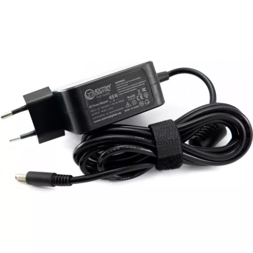 Блок питания к ноутбуку Extradigital Dell 19.5V, 2.31A, 45W (4.5x3.0) High Quality (PSD3887) - 1 Блок питания к ноутбуку Extradigital Dell 19.5V, 2.31A, 45W (4.5x3.0) High Quality (PSD3887) - 1