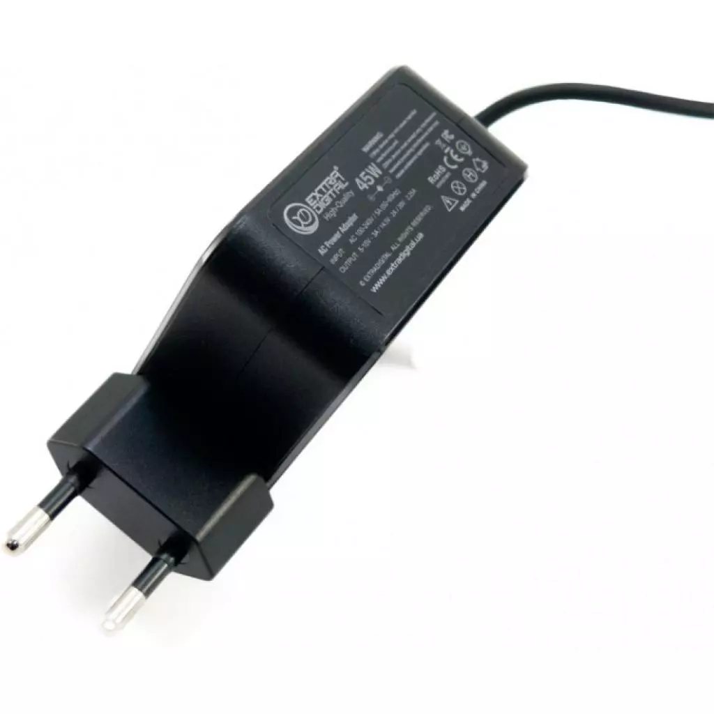 Блок питания к ноутбуку Extradigital Type-C 45W Универсальный, High Quality (PSU3857) - 1 Блок питания к ноутбуку Extradigital Type-C 45W Универсальный, High Quality (PSU3857) - 1