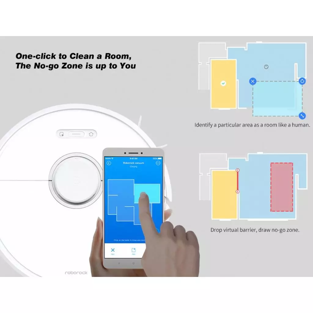 Пылесос Xiaomi RoboRock S6 Vacuum Cleaner - 5