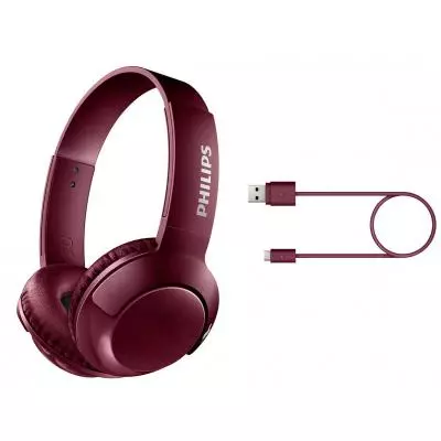 Наушники PHILIPS SHB3075 Red (SHB3075RD/00) - 5