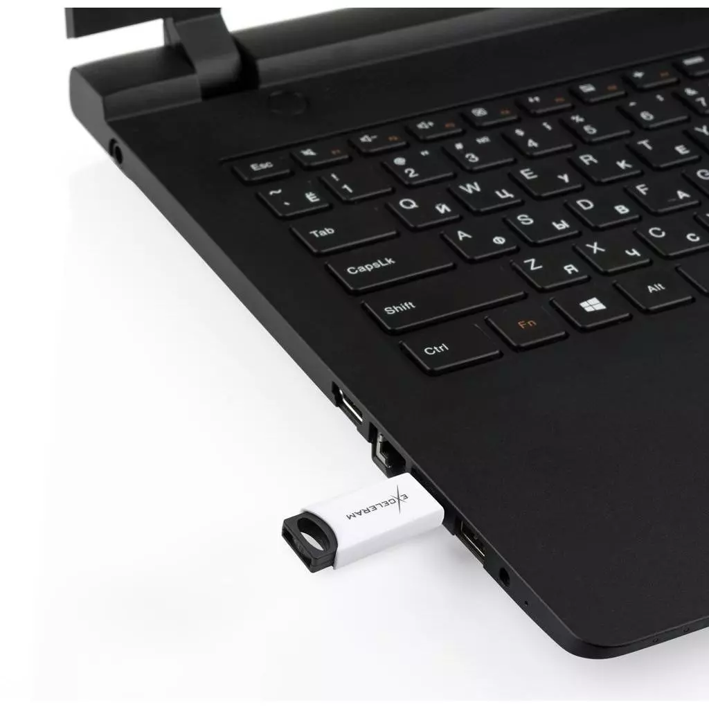 USB флеш накопитель eXceleram 32GB H2 Series White/Black USB 3.1 Gen 1 (EXU3H2W32) - 4