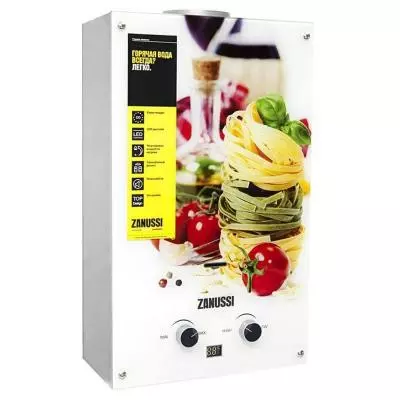Проточный водонагреватель Zanussi GWH 10 Fonte Glass La Spezia (GWH10FONTEGLASSLASPEZIA) - 1