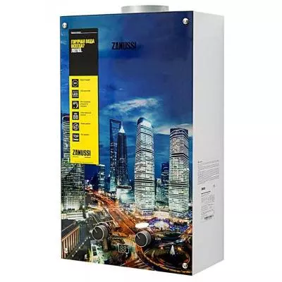 Проточный водонагреватель Zanussi GWH 10 Fonte Glass Metropoli (GWH10FONTEGLASSMETROPOLI) - 1 Проточный водонагреватель Zanussi GWH 10 Fonte Glass Metropoli (GWH10FONTEGLASSMETROPOLI) - 1