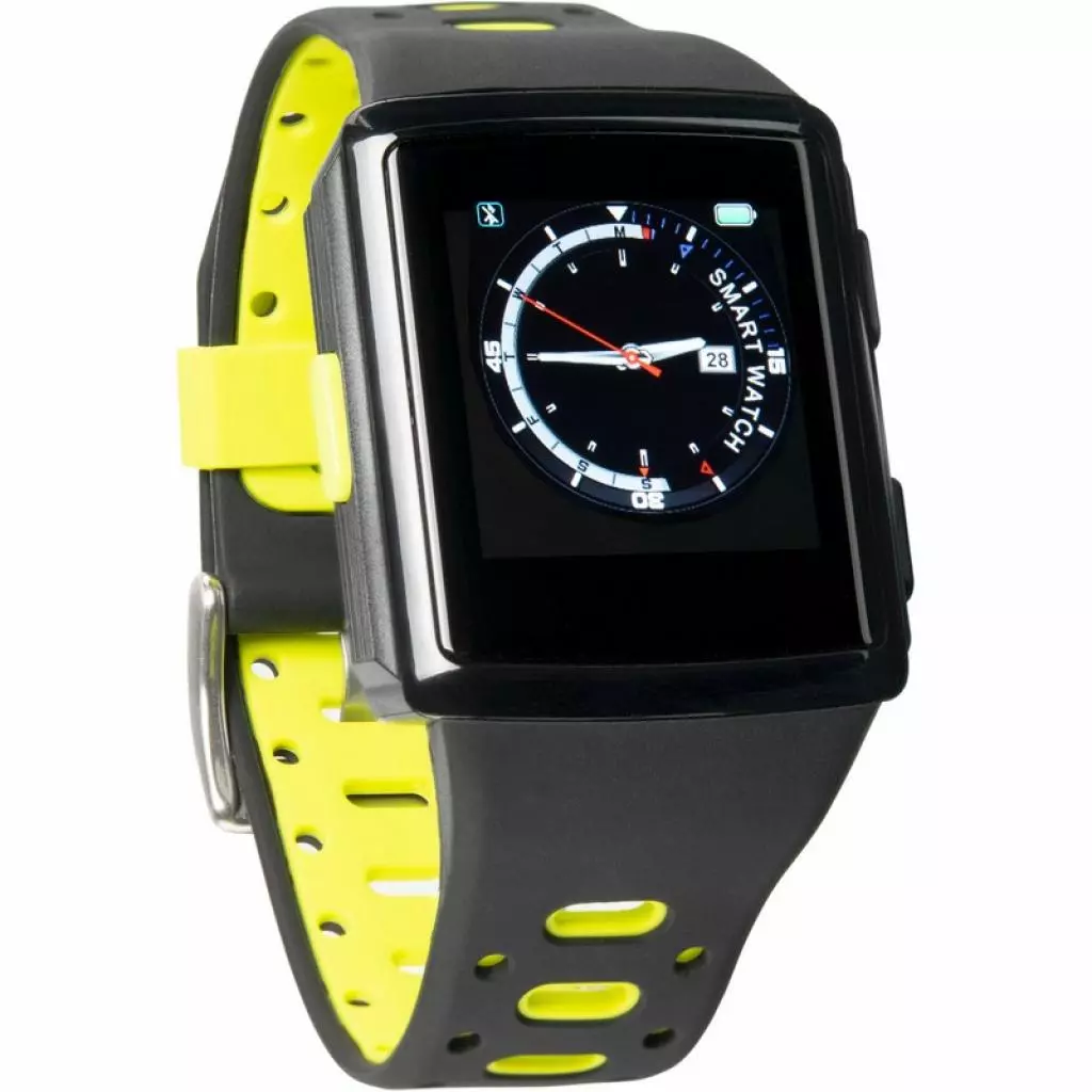 Смарт-часы Gelius Pro M3D (WEARFORCES GPS) Black/Green(yellow) - 4