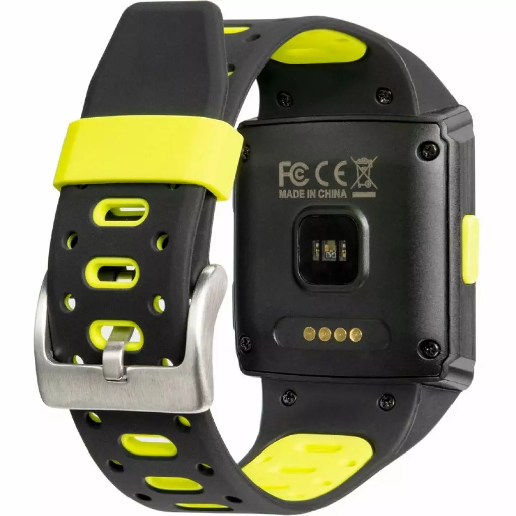 Смарт-часы Gelius Pro M3D (WEARFORCES GPS) Black/Green(yellow) - 6