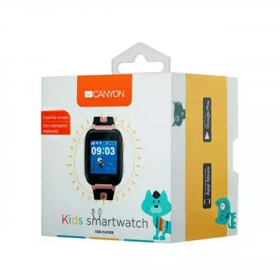 Смарт-часы CANYON CNE-KW21RR Kids smartwatch Pink (CNE-KW21RR) - 3