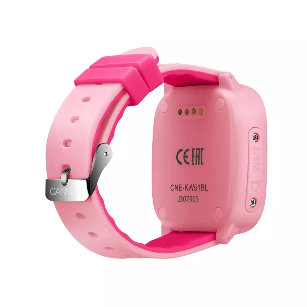 Смарт-часы Canyon CNE-KW51RR Kids smartwatch GPS Pink (CNE-KW51RR) - 2 Смарт-часы Canyon CNE-KW51RR Kids smartwatch GPS Pink (CNE-KW51RR) - 2