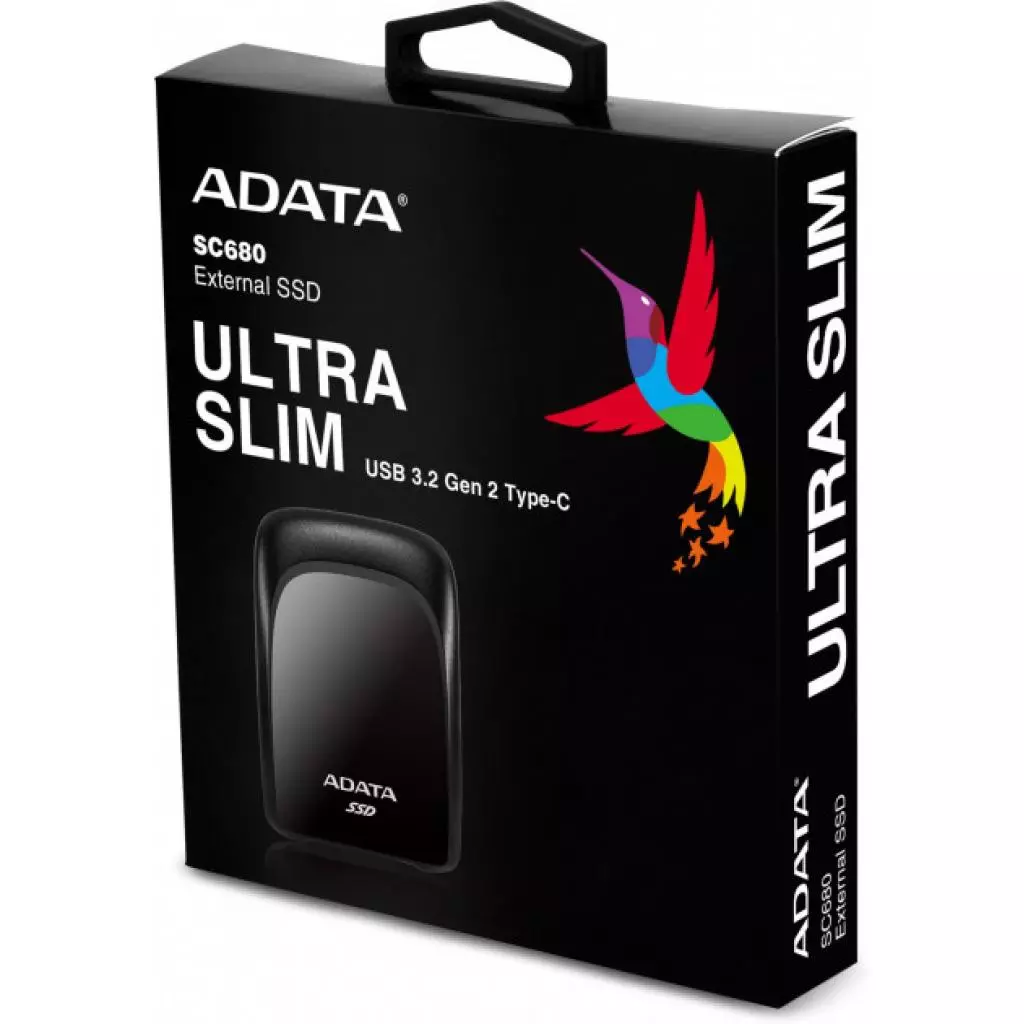 Накопитель SSD USB 3.2 240GB ADATA (ASC680-240GU32G2-CBK) - 7