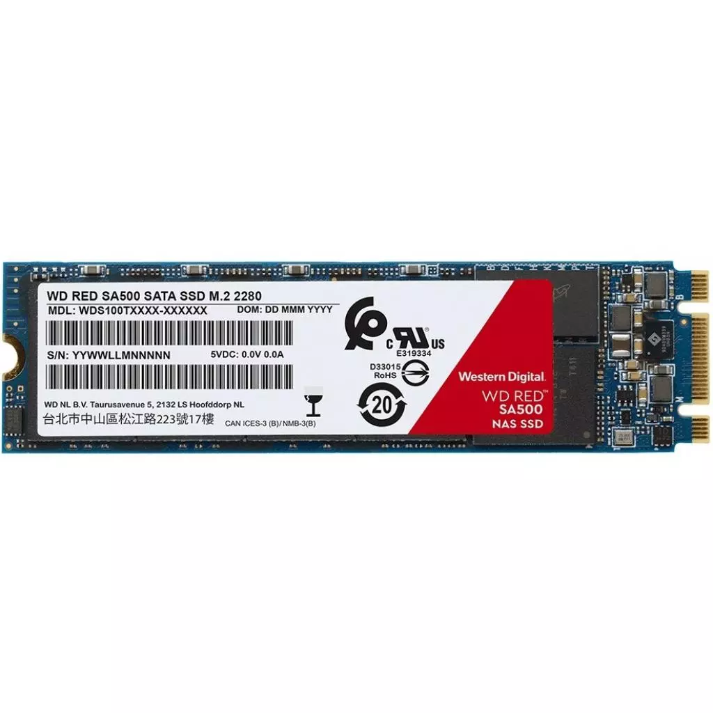 Накопитель SSD M.2 2280 500GB WD (WDS500G1R0B) - 1 Накопитель SSD M.2 2280 500GB WD (WDS500G1R0B) - 1