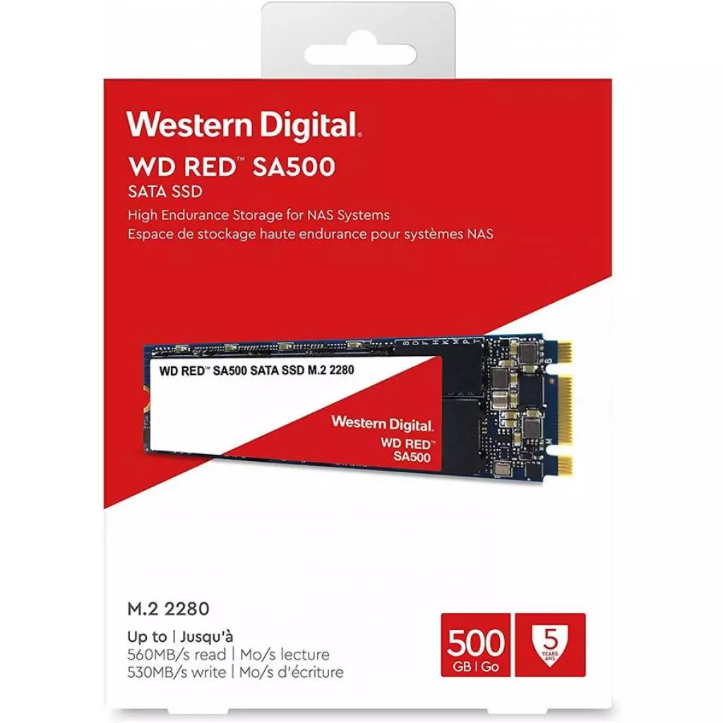 Накопитель SSD M.2 2280 500GB WD (WDS500G1R0B) - 2 Накопитель SSD M.2 2280 500GB WD (WDS500G1R0B) - 2