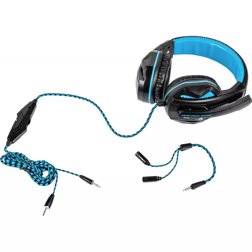 Наушники Gemix W-360 black-blue - 3 Наушники Gemix W-360 black-blue - 3
