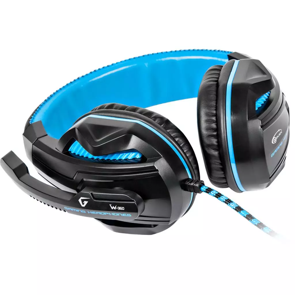Наушники Gemix W-360 black-blue - 6 Наушники Gemix W-360 black-blue - 6