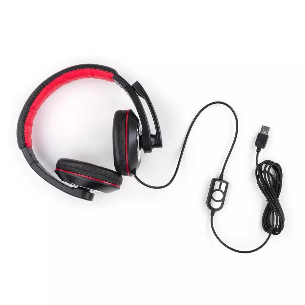 Наушники Vinga HSU040 Black USB (HSU40BK) - 4 Наушники Vinga HSU040 Black USB (HSU40BK) - 4