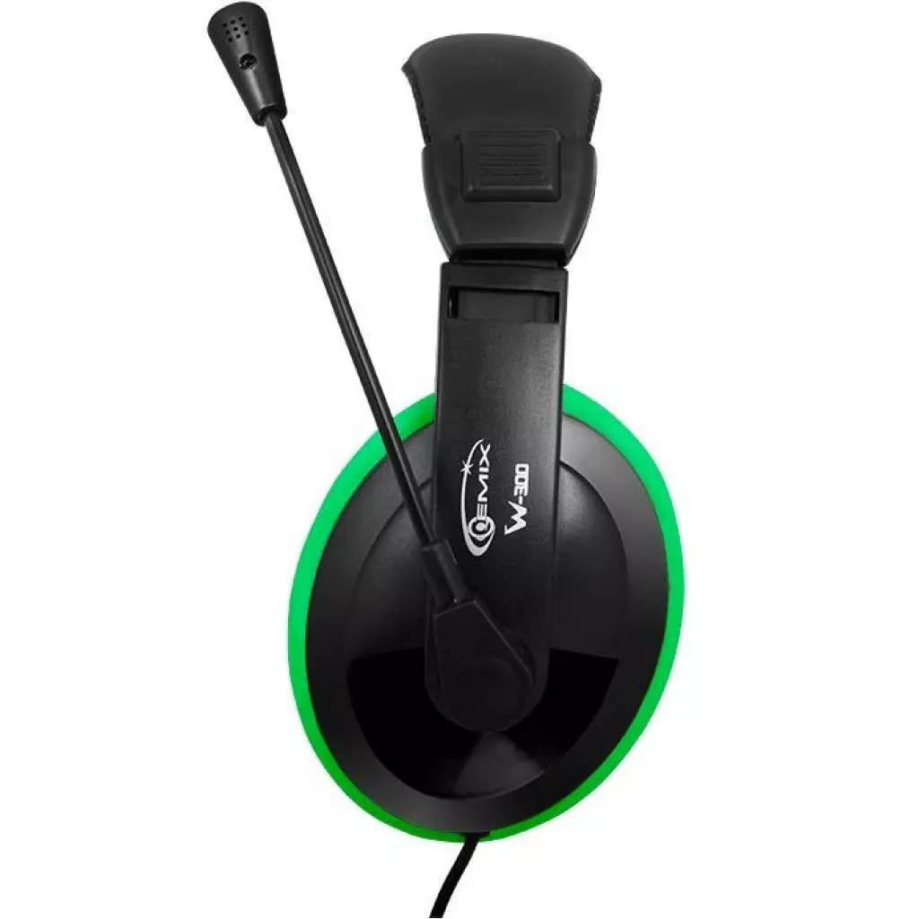 Наушники Gemix W-300 black-green - 2