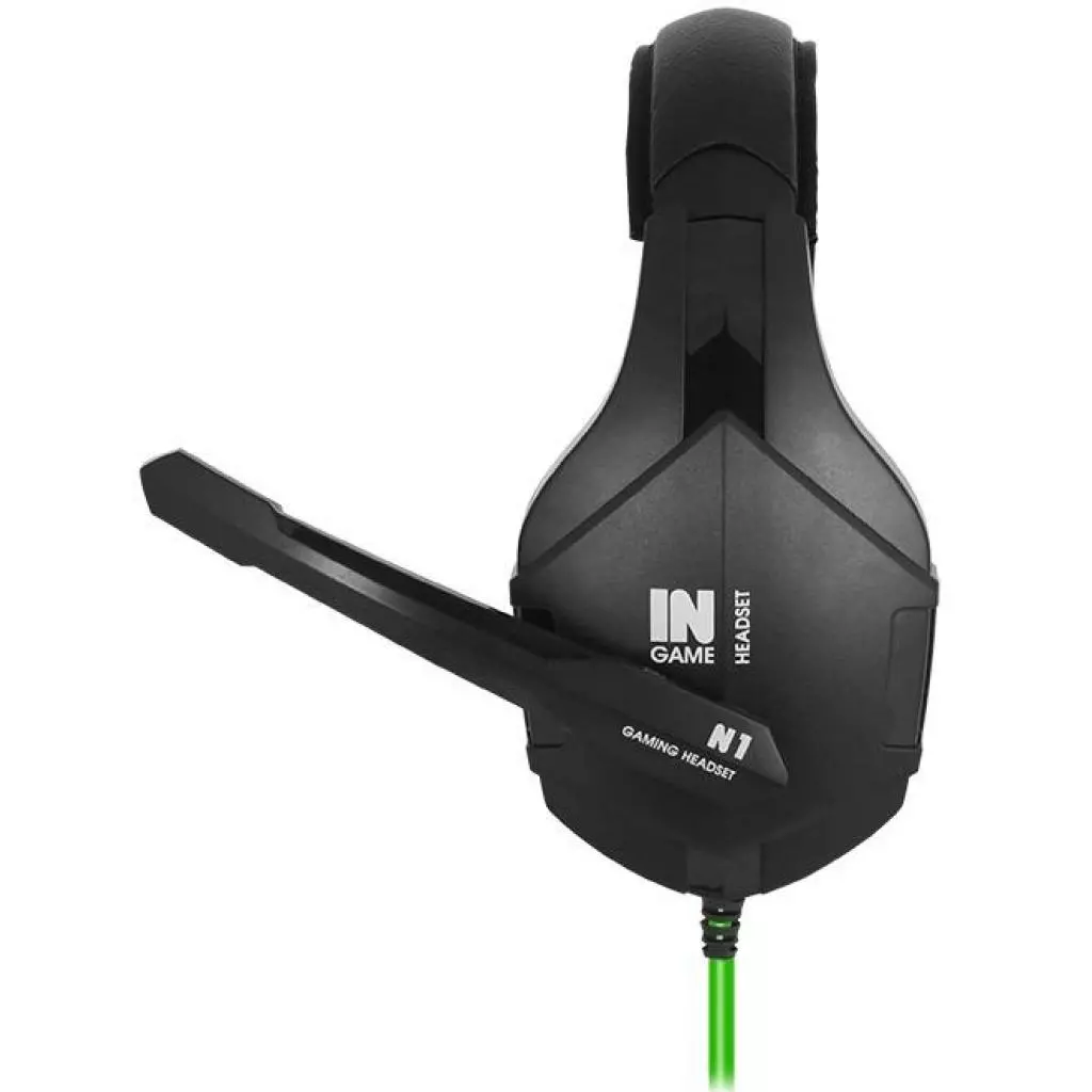 Наушники Gemix N1 Black-Green Gaming - 2 Наушники Gemix N1 Black-Green Gaming - 2
