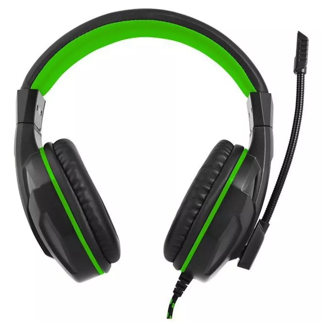 Наушники Gemix N20 Black-Green Gaming - 1 Наушники Gemix N20 Black-Green Gaming - 1