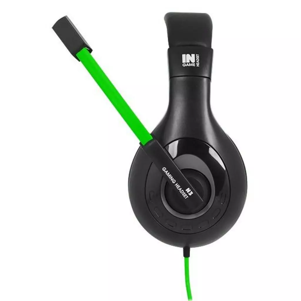 Наушники Gemix N3 Black-Green Gaming - 2 Наушники Gemix N3 Black-Green Gaming - 2