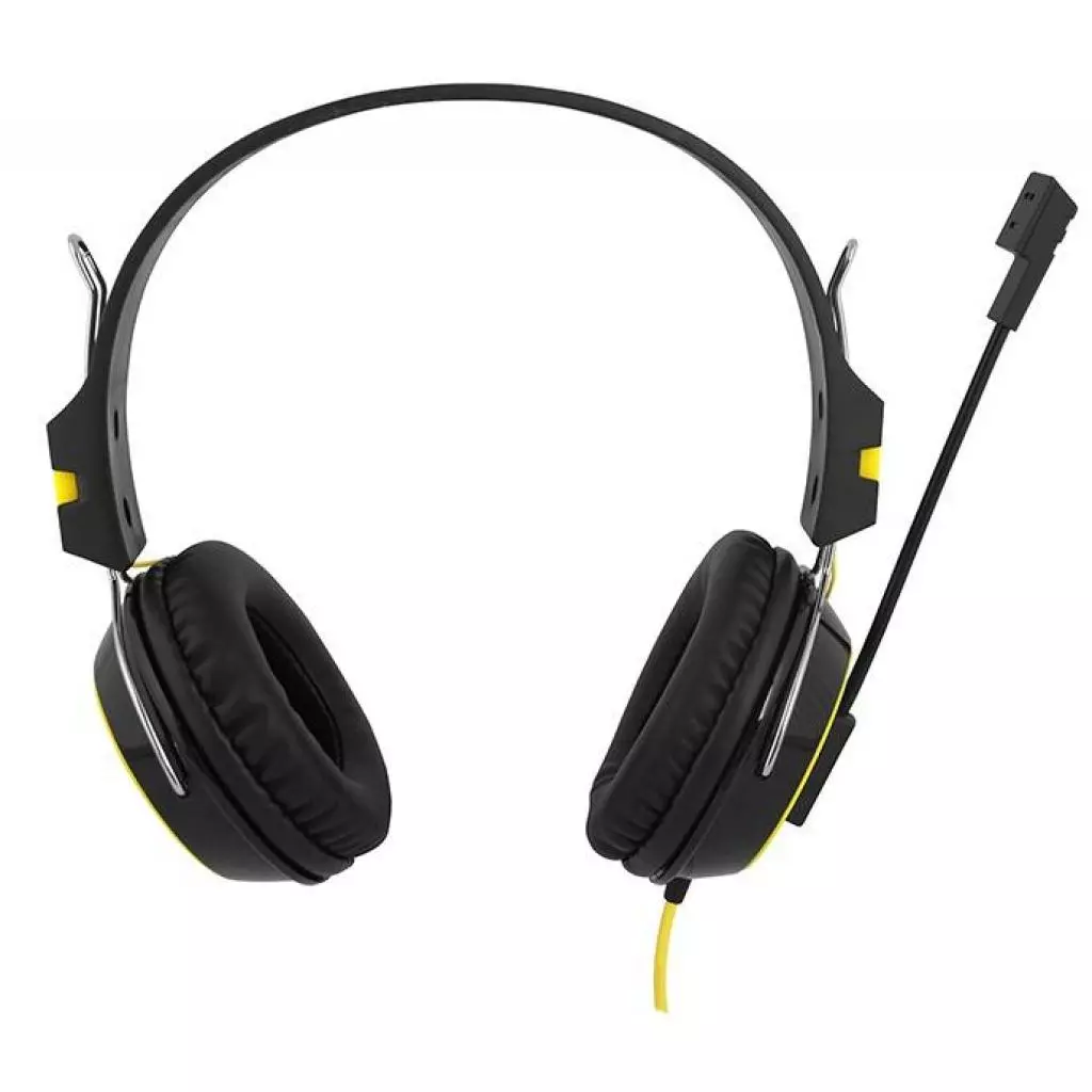 Наушники Gemix N4 Black-Yellow Gaming - 1 Наушники Gemix N4 Black-Yellow Gaming - 1