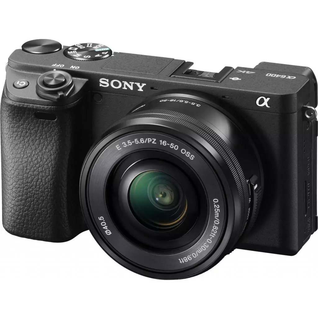 Цифровой фотоаппарат Sony Alpha 6400 kit 16-50mm Black (ILCE6400LB.CEC)