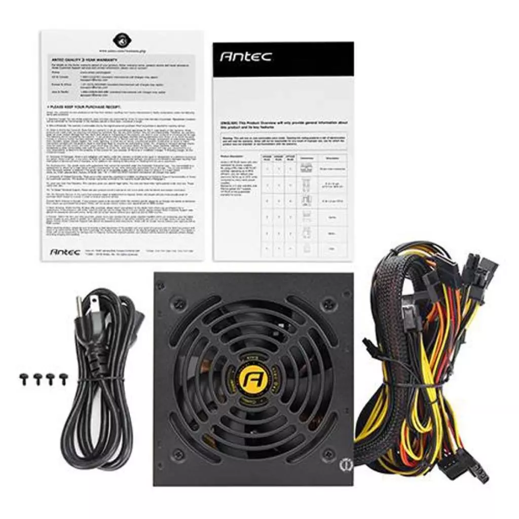 Блок питания Antec 600W Value Power VP600P Plus (0-761345-11654-1) - 7