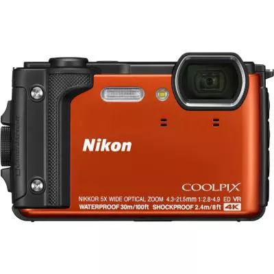 Цифровой фотоаппарат Nikon Coolpix W300 Orange (VQA071E1) - 1 Цифровой фотоаппарат Nikon Coolpix W300 Orange (VQA071E1) - 1