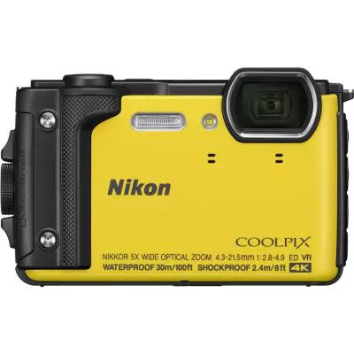 Цифровой фотоаппарат Nikon Coolpix W300 Yellow (VQA072E1) - 1 Цифровой фотоаппарат Nikon Coolpix W300 Yellow (VQA072E1) - 1