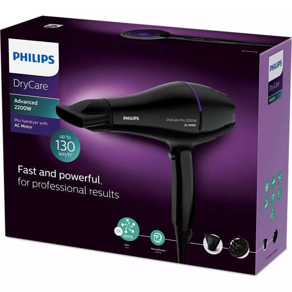 Фен Philips BHD274/00 - 7 Фен Philips BHD274/00 - 7