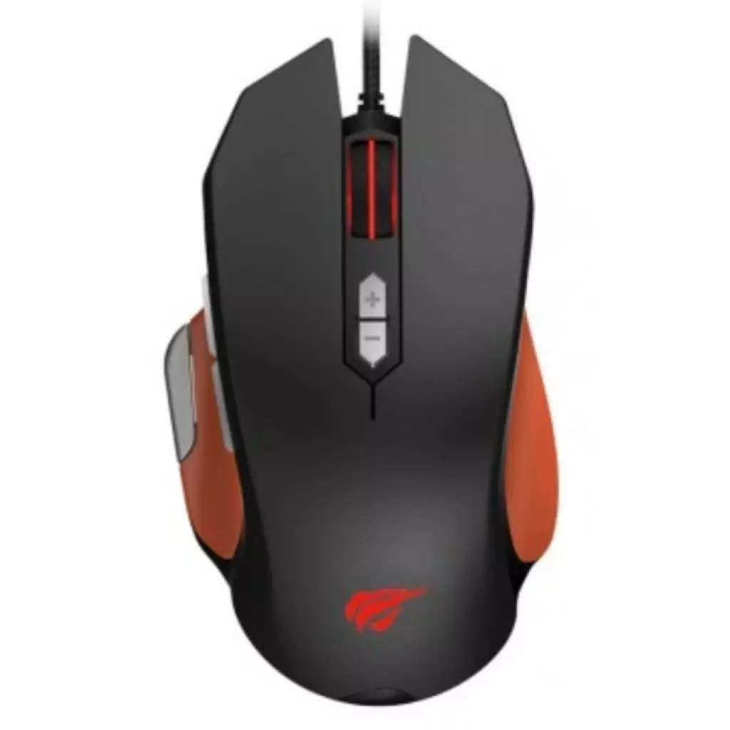 Мышка Havit HV-MS762 Gaming USB Black/Orange (HV-MS762 Black/Orange) - 1