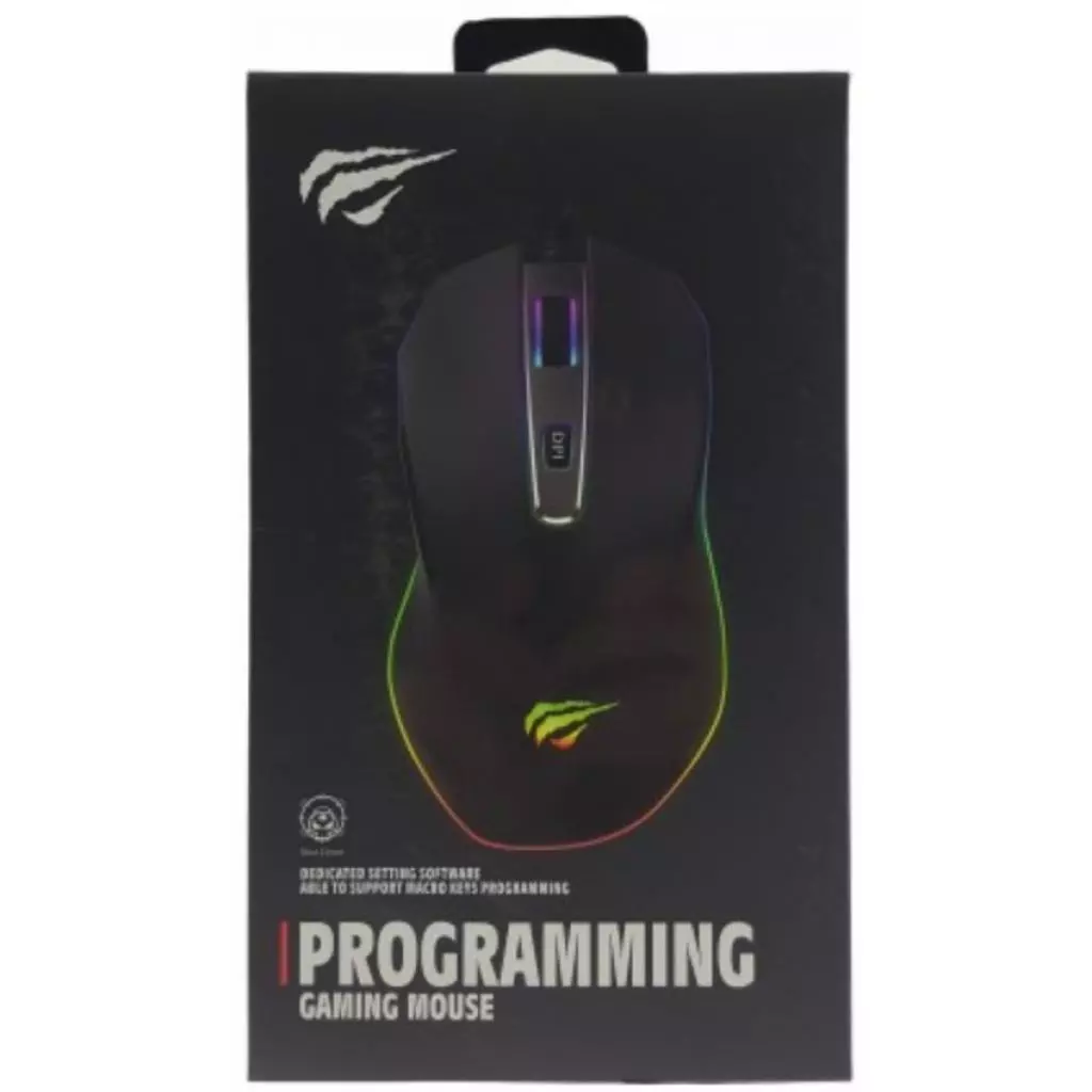 Мышка Havit HV-MS837 Gaming USB Black (HV-MS837 Black) - 4 Мышка Havit HV-MS837 Gaming USB Black (HV-MS837 Black) - 4