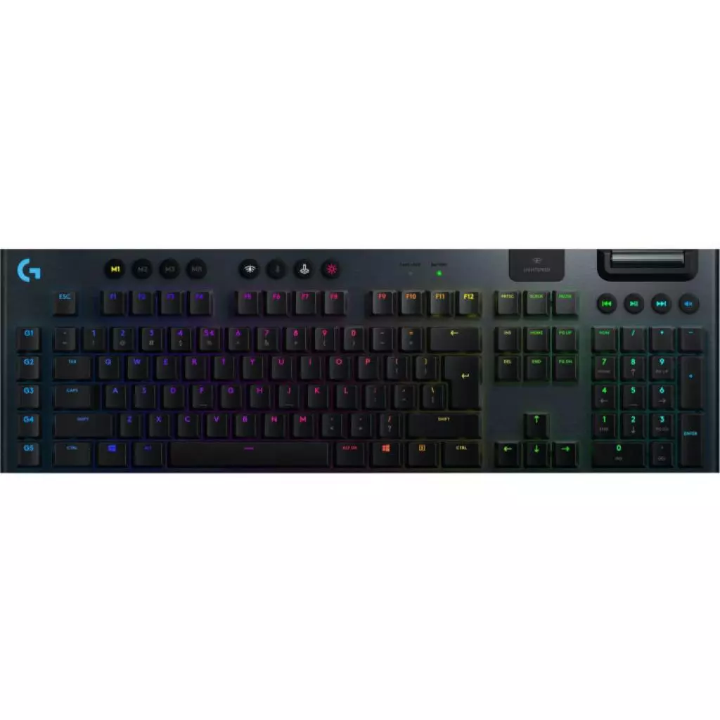 Клавиатура Logitech G915 Lightspeed Wireless RGB Mechanical GL Tactile (920-008909)