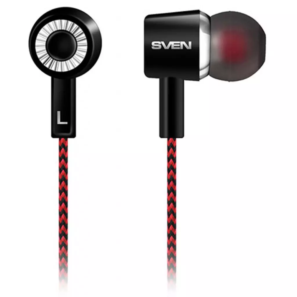 Наушники Sven SEB-108 black-red