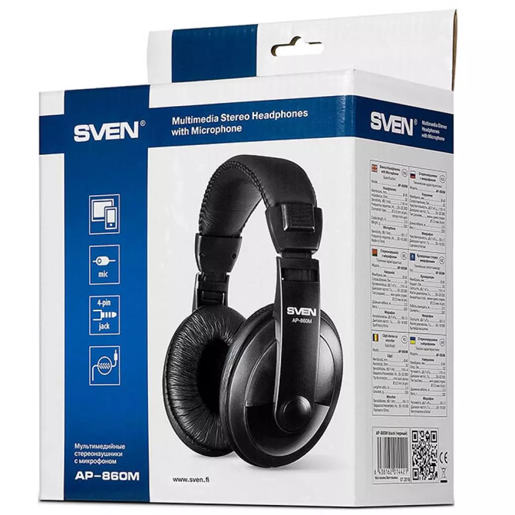 Наушники Sven AP-860M - 4 Наушники Sven AP-860M - 4