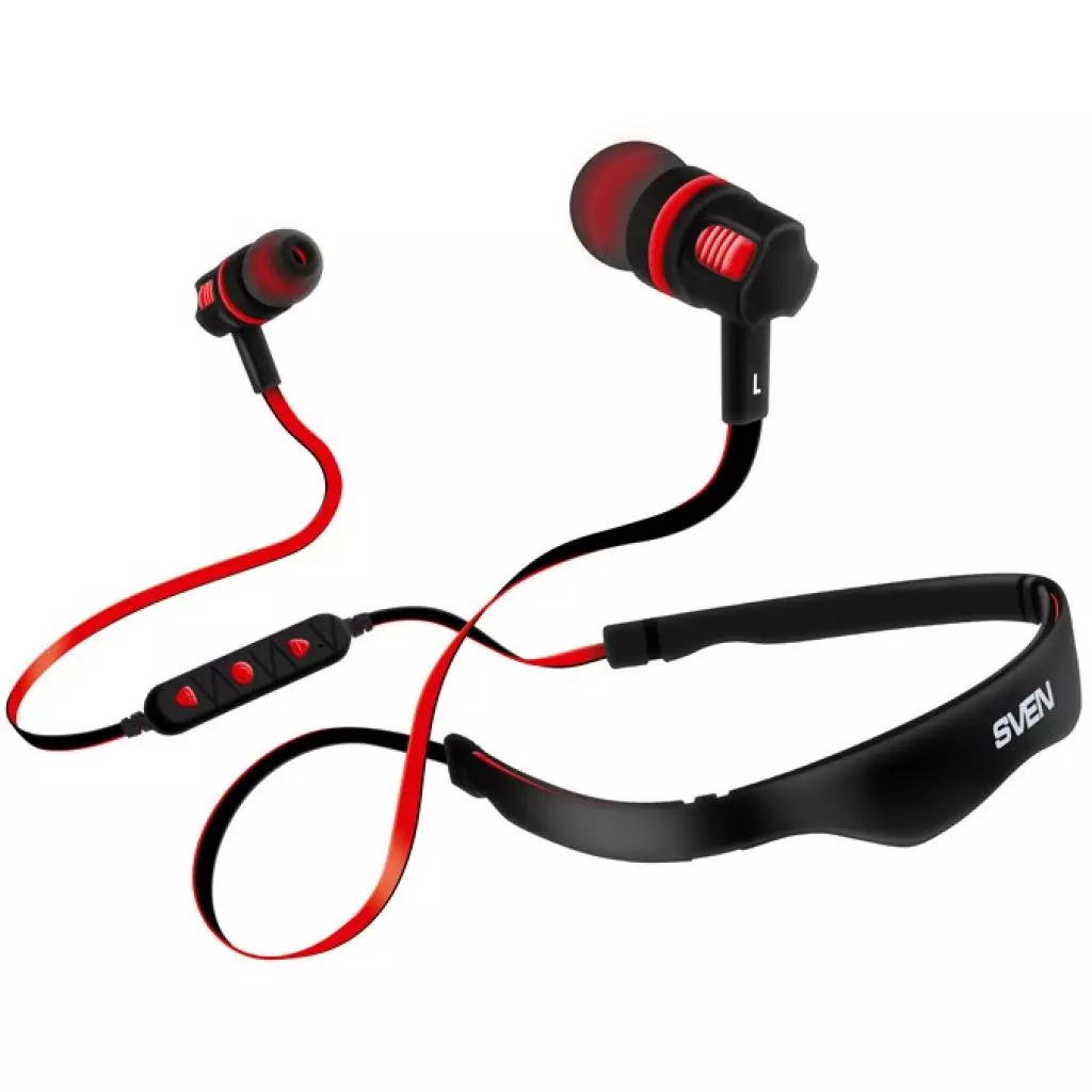 Наушники Sven E-216B Black-Red (E-216B)