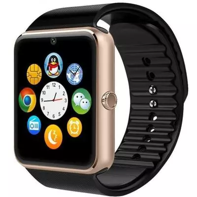 Смарт-часы UWatch Smart GT08 Gold/Black (F_50694) - 2 Смарт-часы UWatch Smart GT08 Gold/Black (F_50694) - 2